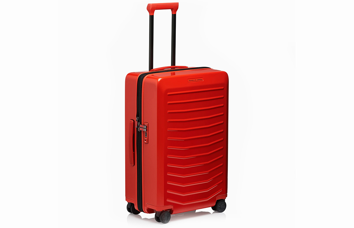 PORSCHE DESIGN Roadster Hardcase Trolley M Lava : Suncoast Porsche
